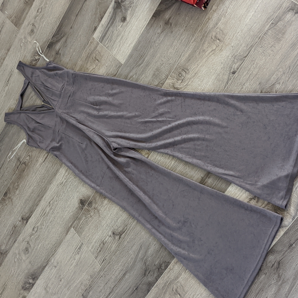 🎉HP🎉 SUEDE LONG JUMPSUIT - Picture 8 of 11